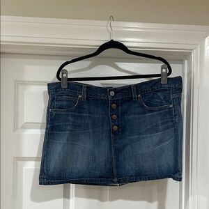 Stylish Blue Denim Skirt